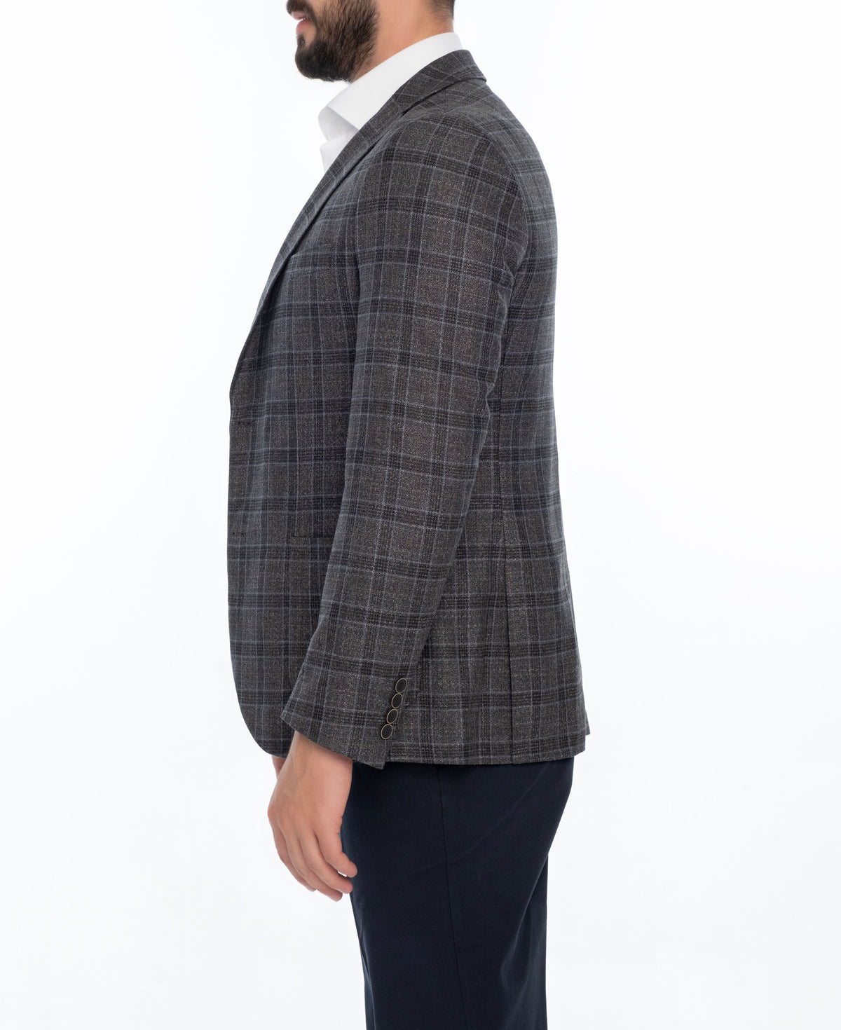 LORENZO REGULAR FIT PLAID SPORT COAT