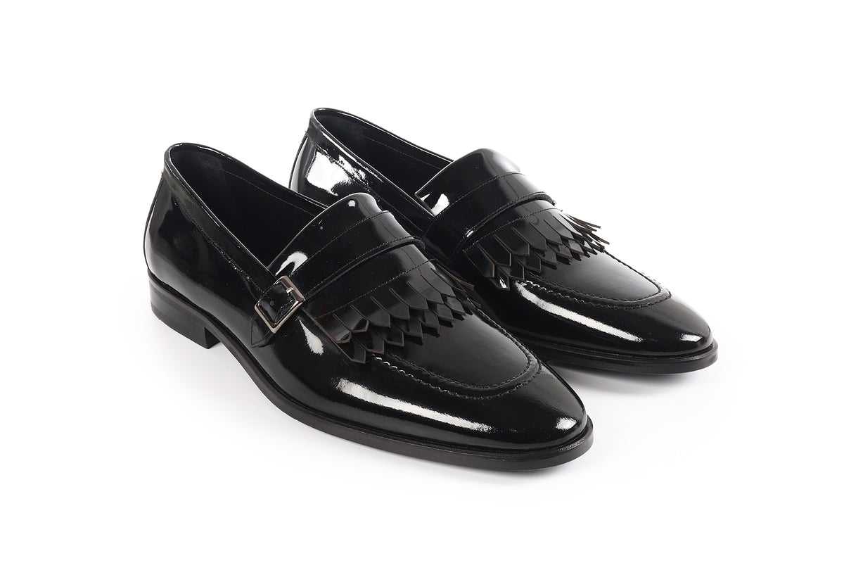 Kimpton Patent Leather Monkstrap Dress Shoes