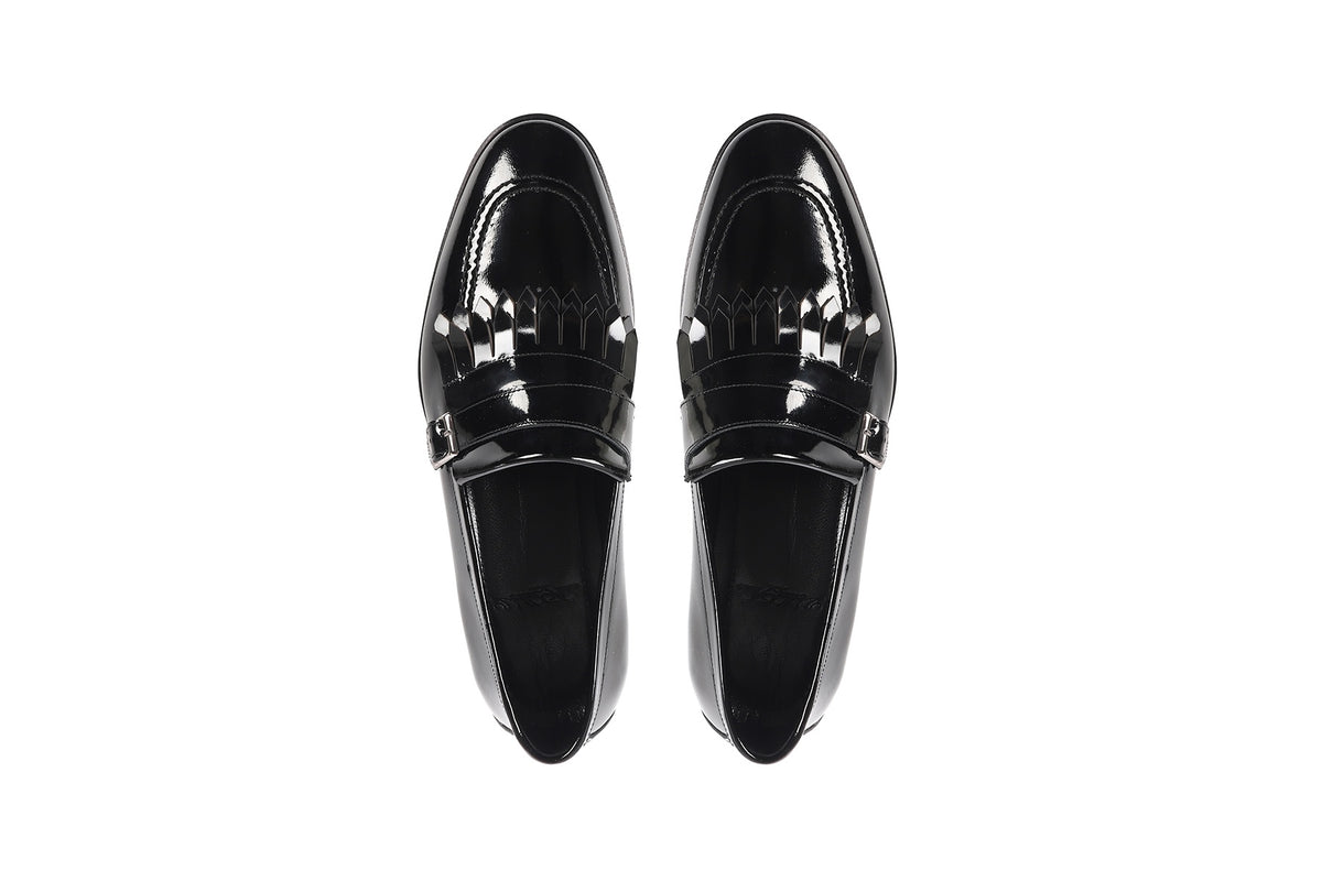 Kimpton Patent Leather Monkstrap Dress Shoes