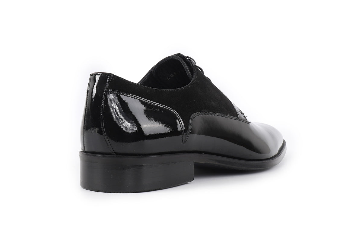 Spiga Oxford Patent Leather Dress Shoes