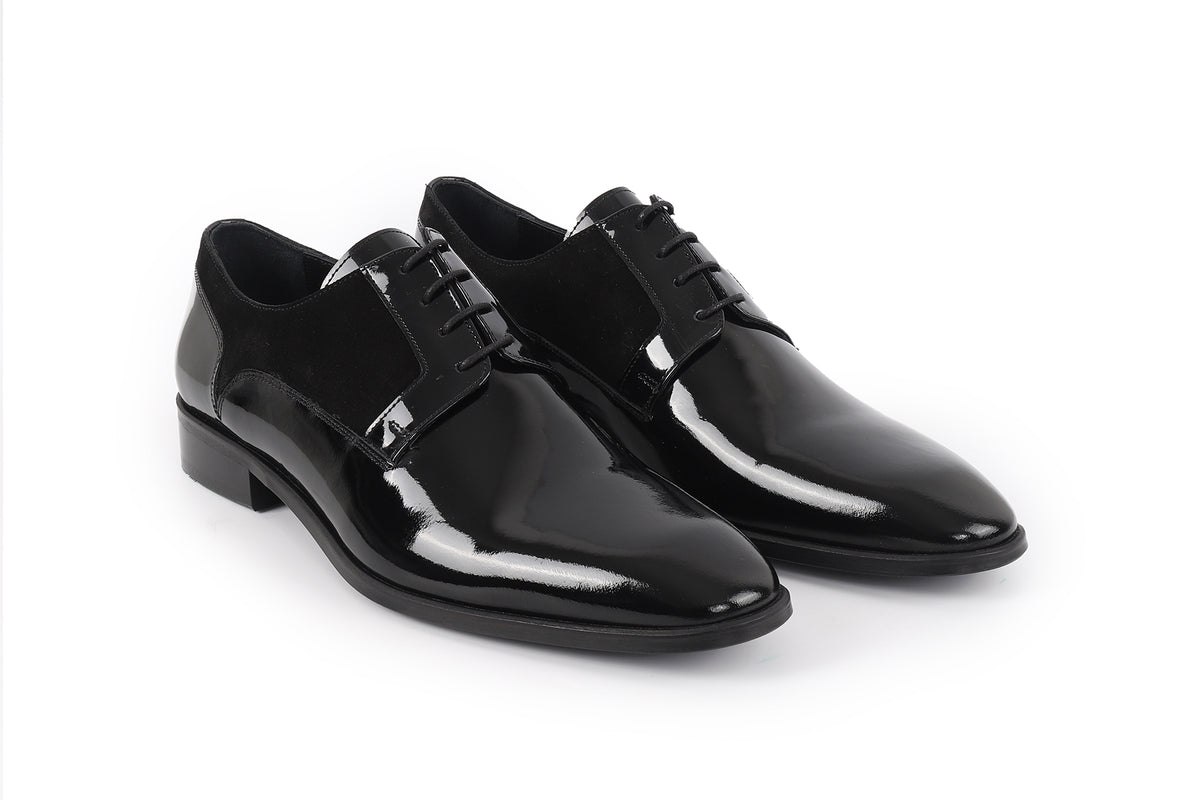 Spiga Oxford Patent Leather Dress Shoes