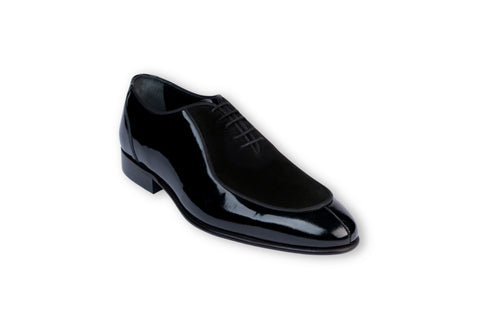 Ernasto Patent Leather Oxford Shoes