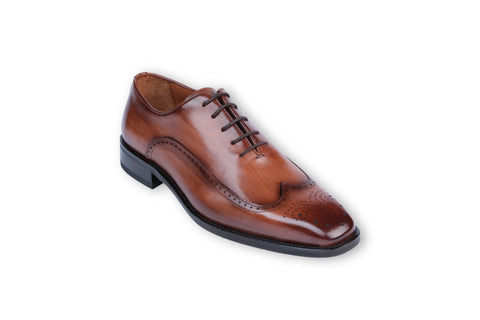 Devonshire Hand Painted Wingtip Dress Shoes