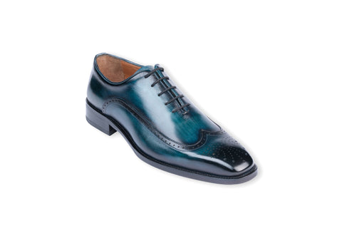 Devonshire Hand Painted Wingtip Dress Shoes