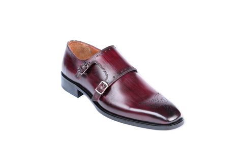 Dorchester Hand Painted Double Monk Strap