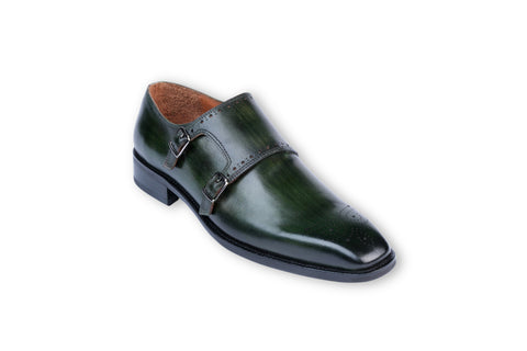 Dorchester Hand Painted Double Monk Strap