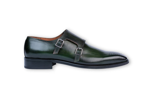 Dorchester Hand Painted Double Monk Strap