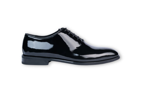 Stilos Whole Cut Oxford Patent Leather Dress Shoes