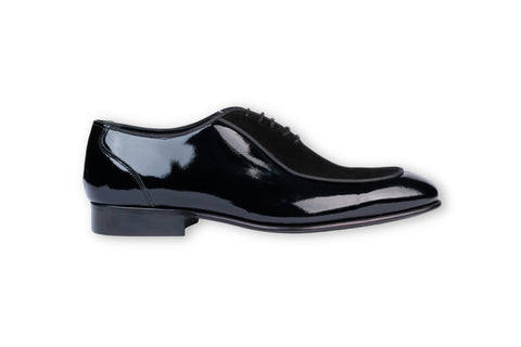 Ernasto Patent Leather Oxford Shoes