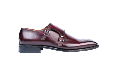 Dorchester Hand Painted Double Monk Strap