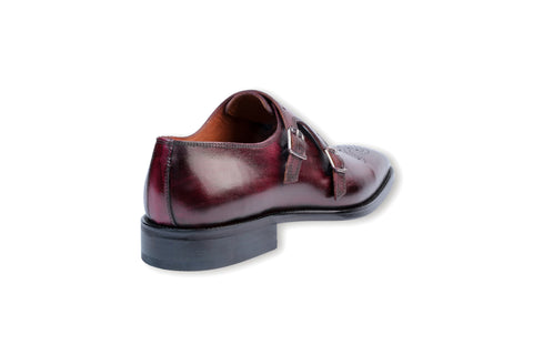 Dorchester Hand Painted Double Monk Strap