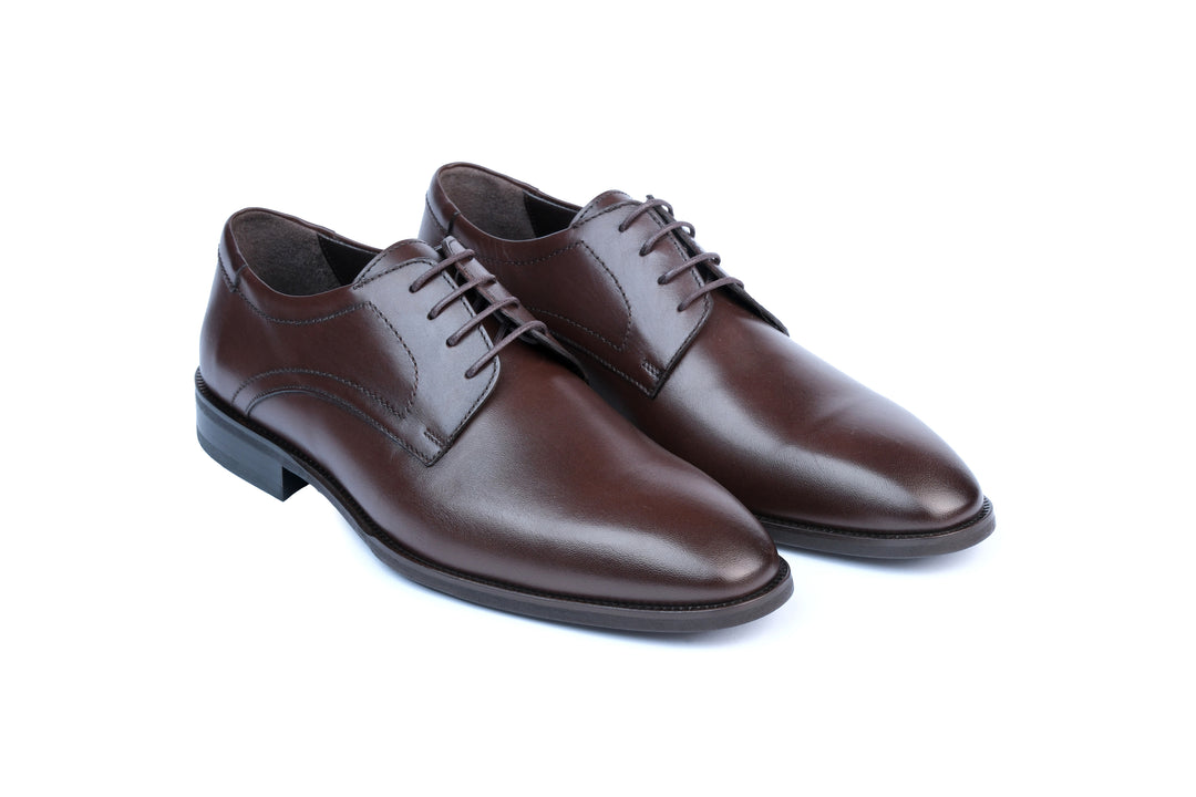 【SCENERITY】Bid derby shoes Wingtip Derby Shoes- Blue - Lethato