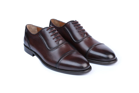 Bowery Cap Toe Oxford Dress Shoes