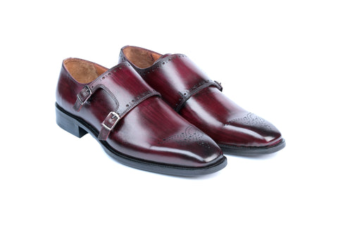 Dorchester Hand Painted Double Monk Strap