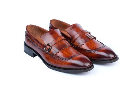 Caddy Hand Painted Monk Strap