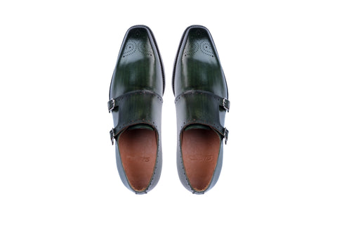 Dorchester Hand Painted Double Monk Strap