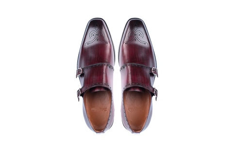 Dorchester Hand Painted Double Monk Strap