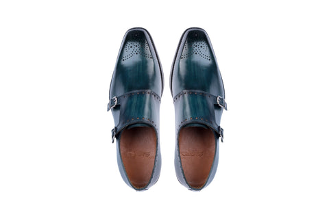 Dorchester Hand Painted Double Monk Strap