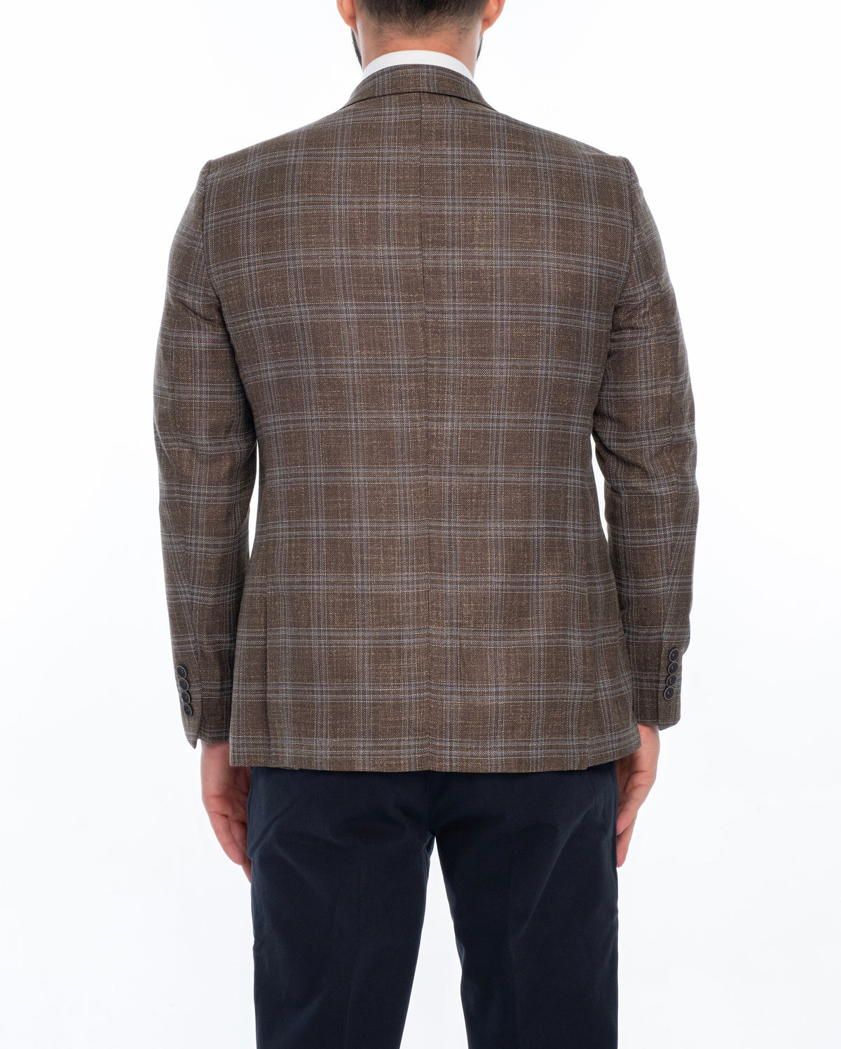 JERSEY REGULAR FIT PLAID SPORT COAT