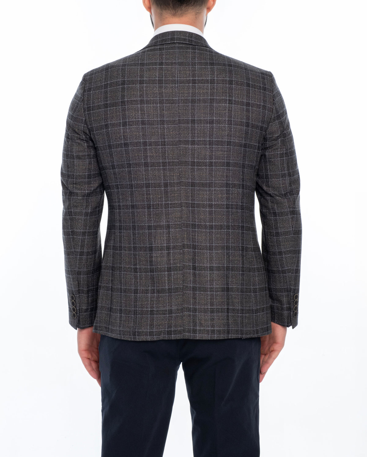 LORENZO REGULAR FIT PLAID SPORT COAT