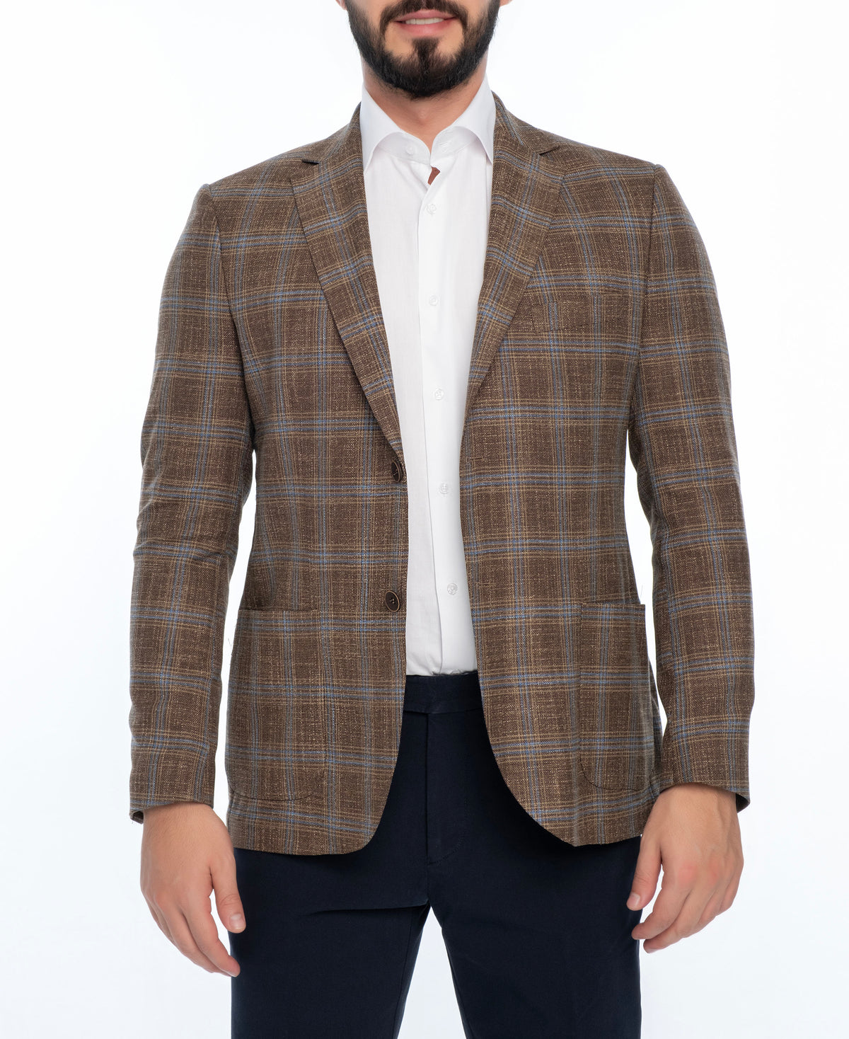 MANCHESTER REGULAR FIT PLAID SPORT COAT