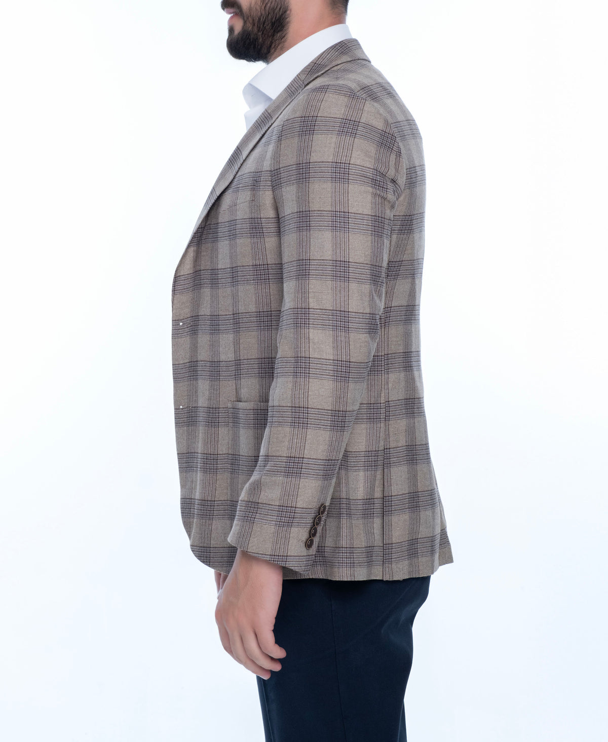 MAGNUM REGULAR FIT PLAID SPORT COAT