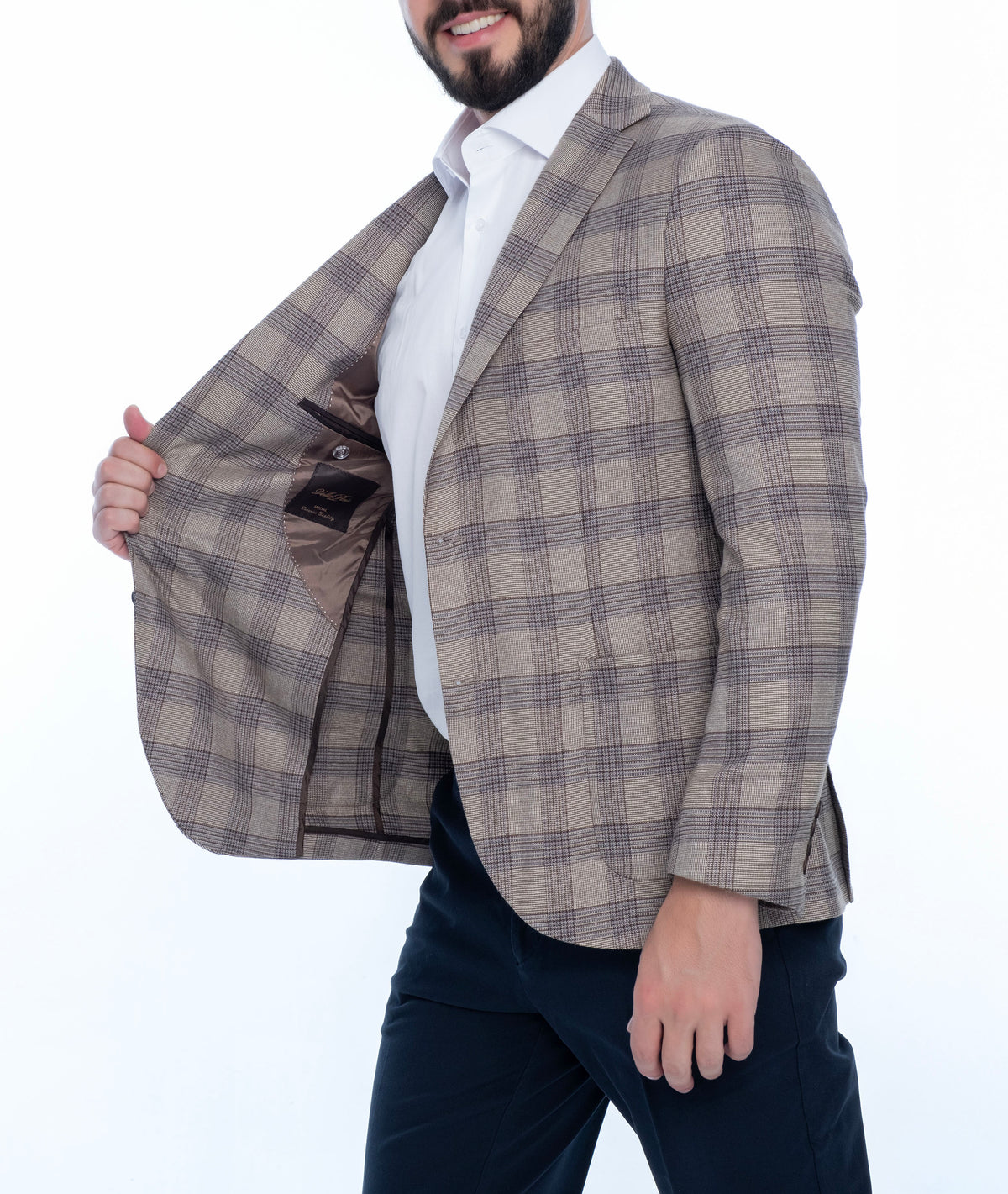 MAGNUM REGULAR FIT PLAID SPORT COAT