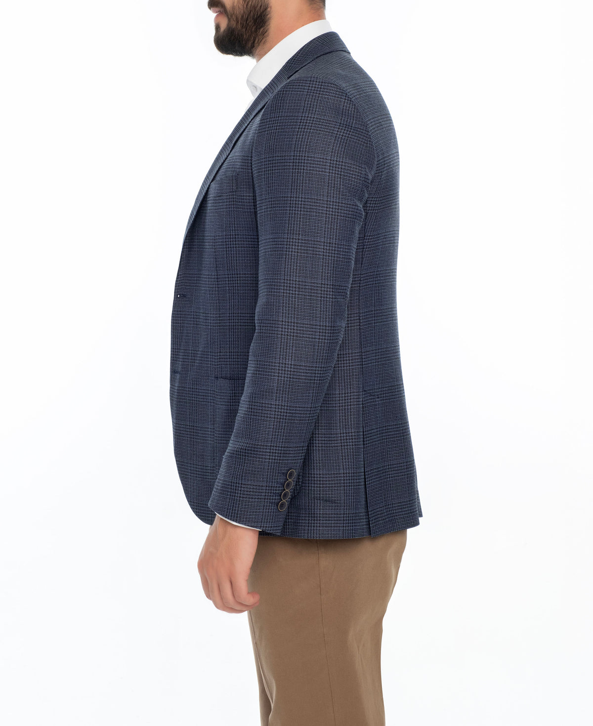MERCI REGULAR FIT PLAID SPORT COAT