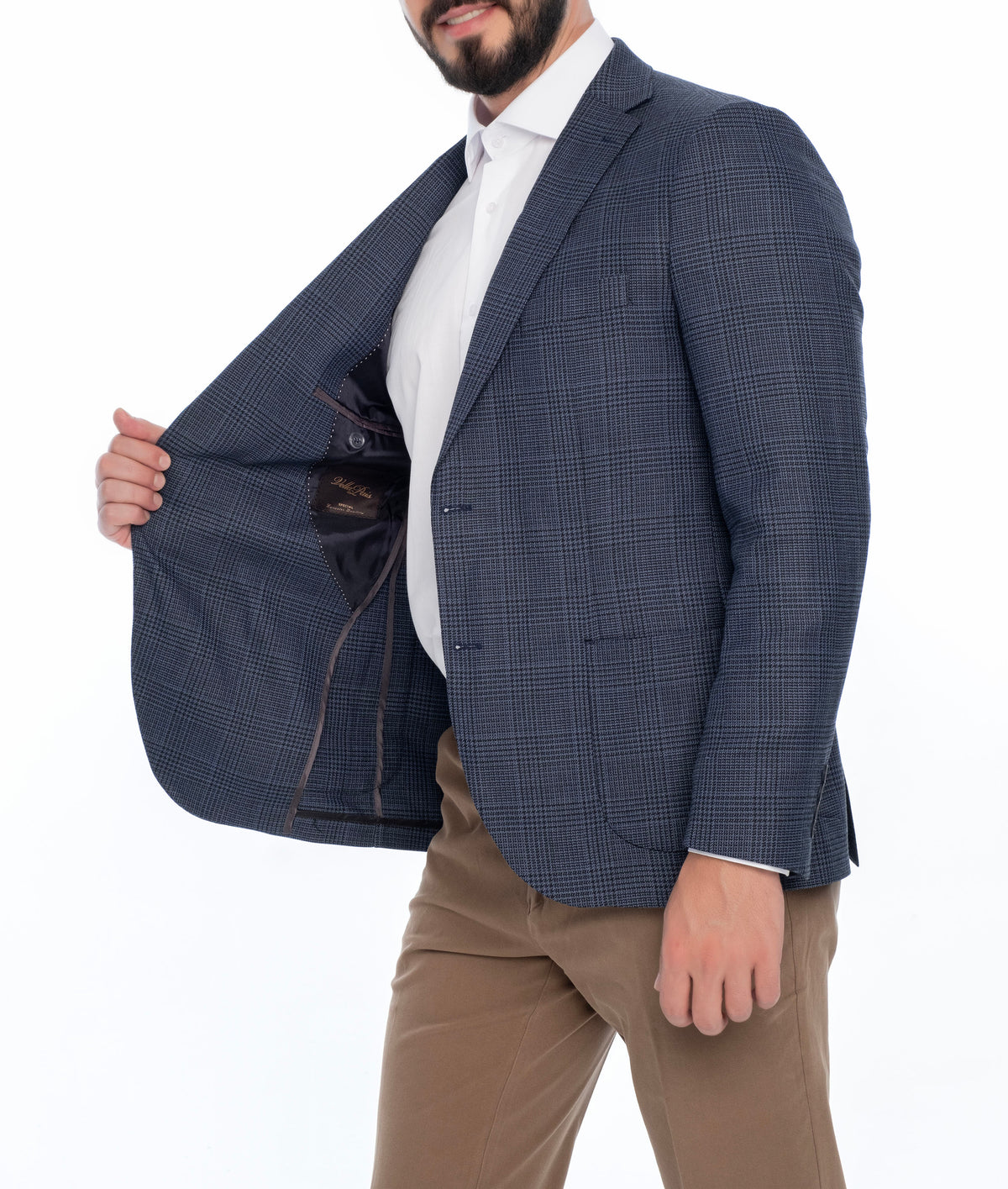 MERCI REGULAR FIT PLAID SPORT COAT