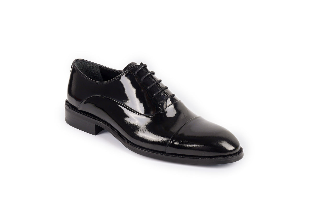 Margutta Oxford Patent Leather Dress Shoes