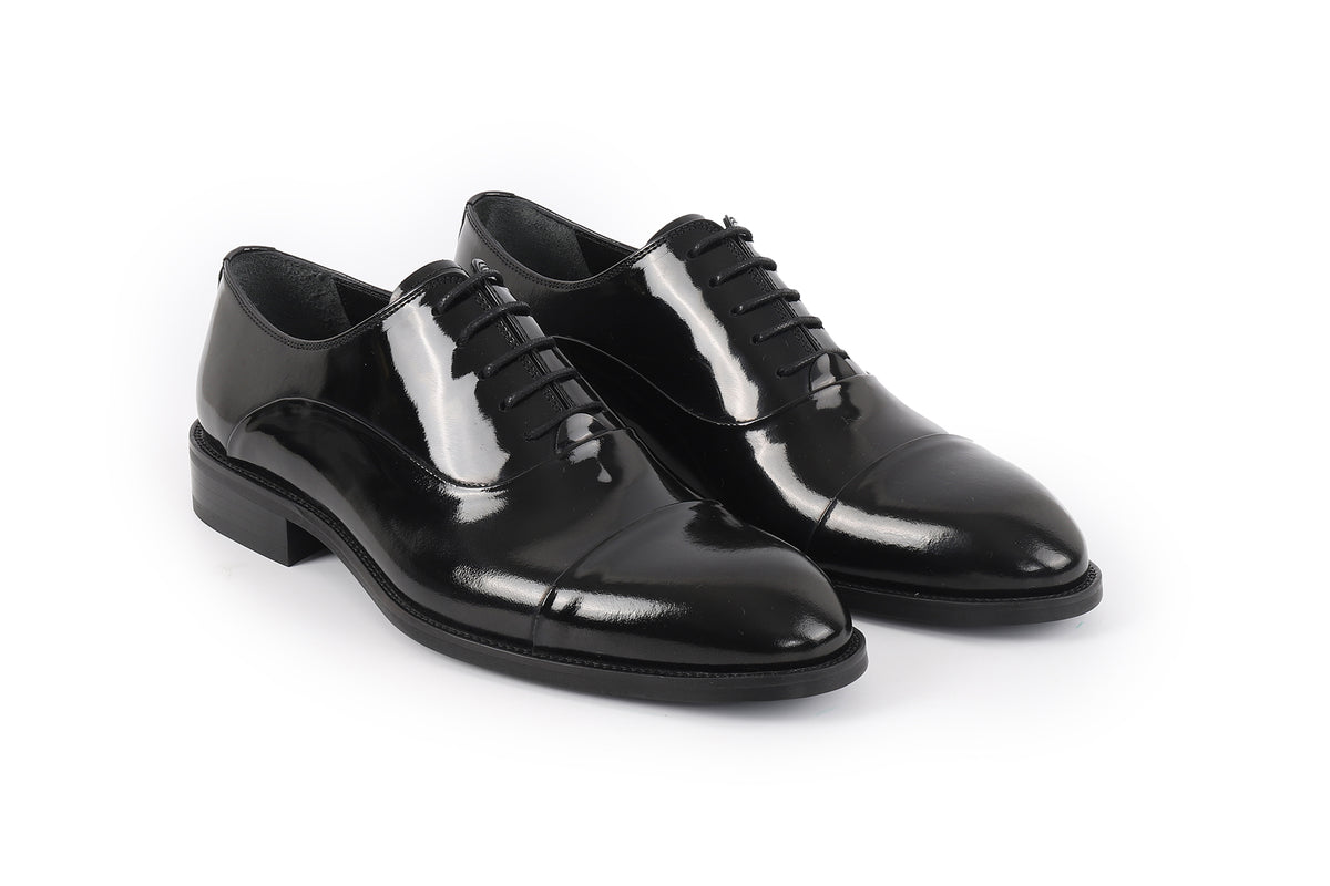 Margutta Oxford Patent Leather Dress Shoes