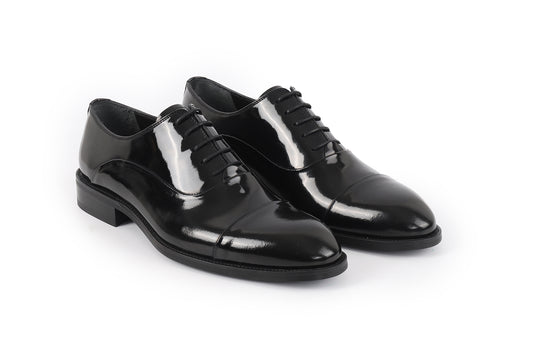 Margutta Oxford Patent Leather Dress Shoes