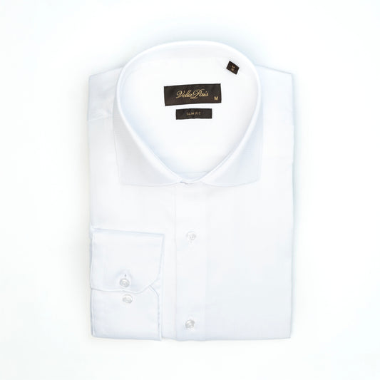 BERWICK SLIM FIT COTTON SHIRT
