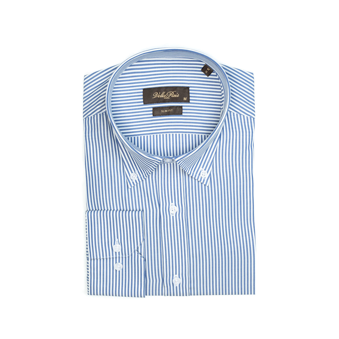 Cosmos Slim Fit Cotton Shirt L