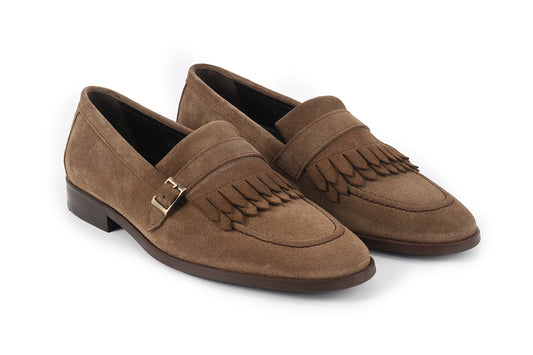 Magenta Monkstrap Dress Shoes