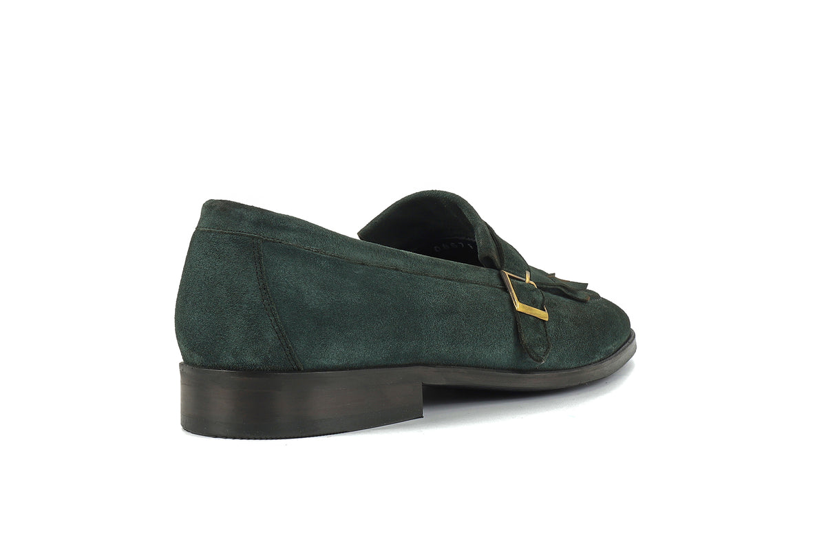 Magenta Monkstrap Dress Shoes