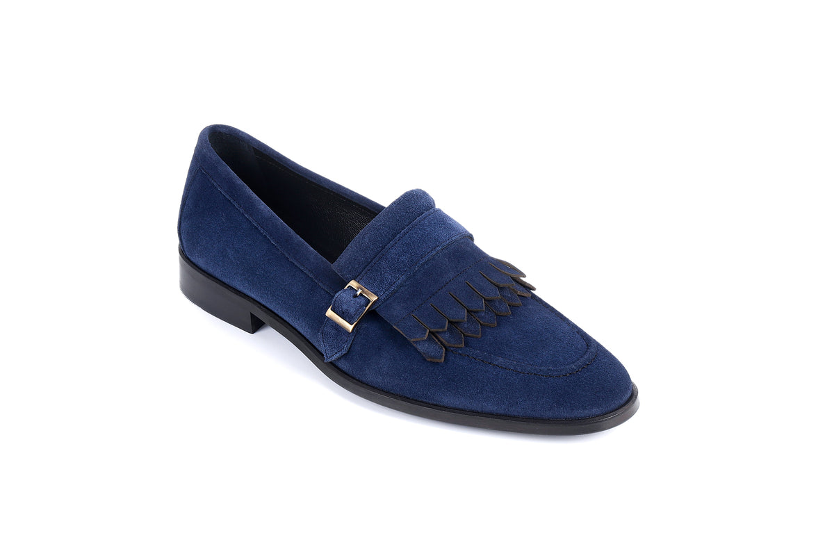 Magenta Monkstrap Dress Shoes