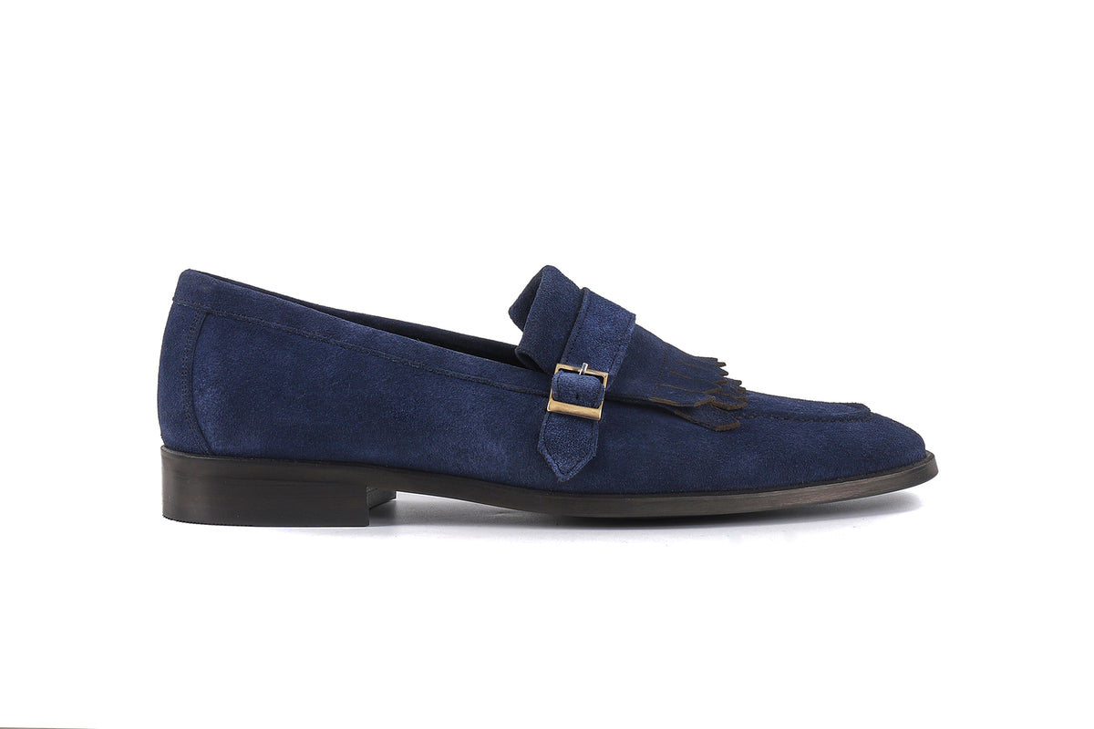 Magenta Monkstrap Dress Shoes