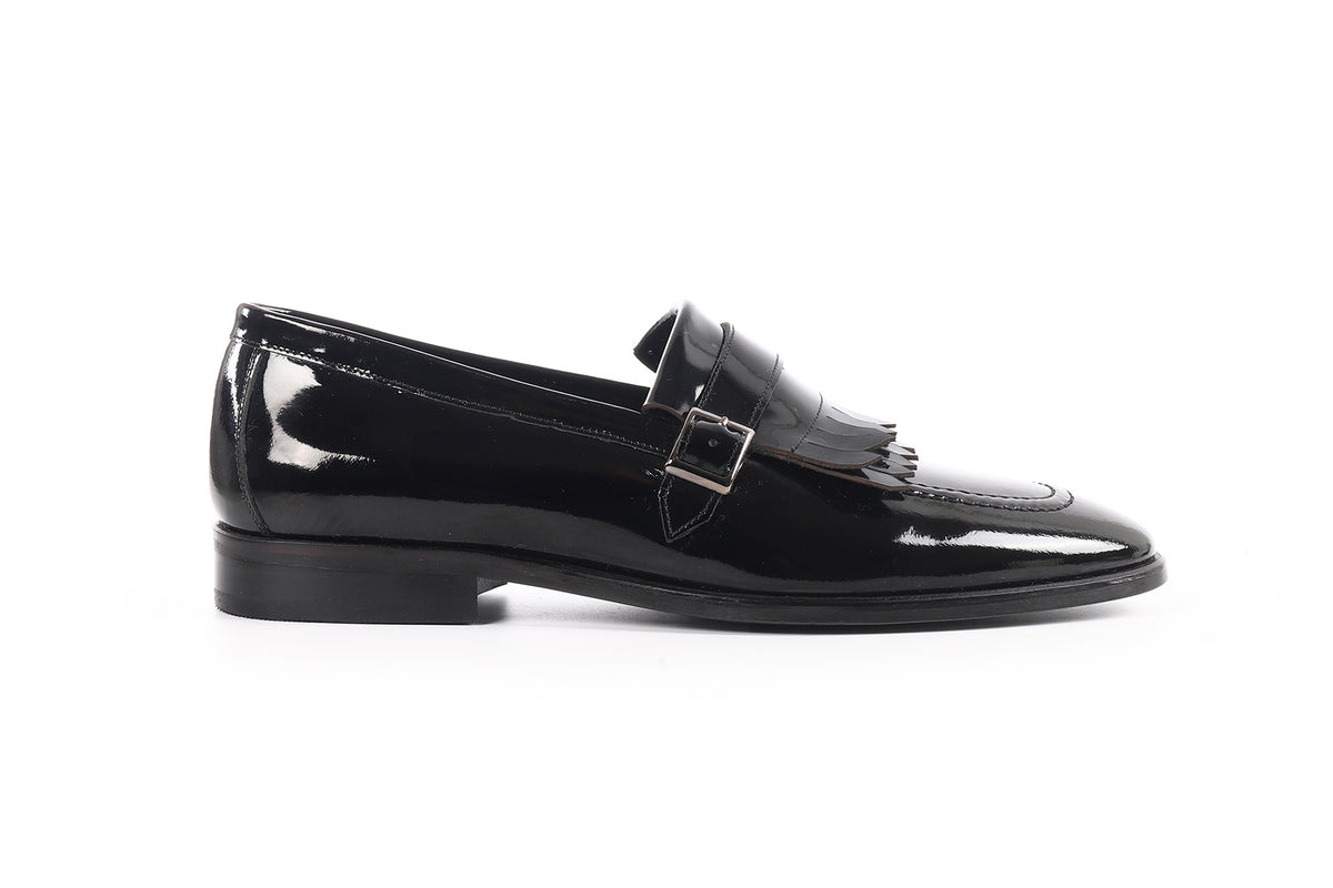 Kimpton Patent Leather Monkstrap Dress Shoes