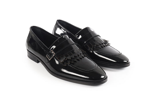 Kimpton Patent Leather Monkstrap Dress Shoes