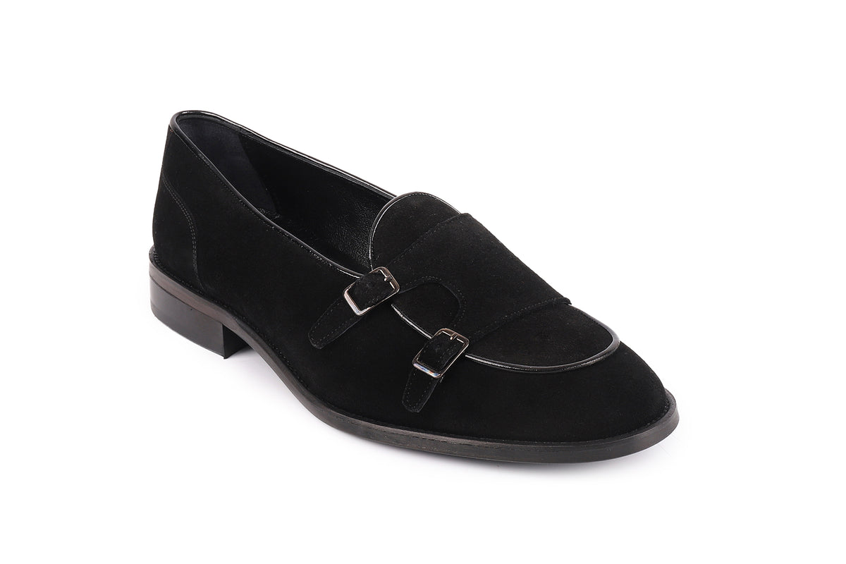 Bellville Short Cut Double Monk Loafers