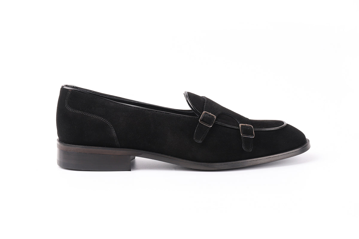 Bellville Short Cut Double Monk Loafers