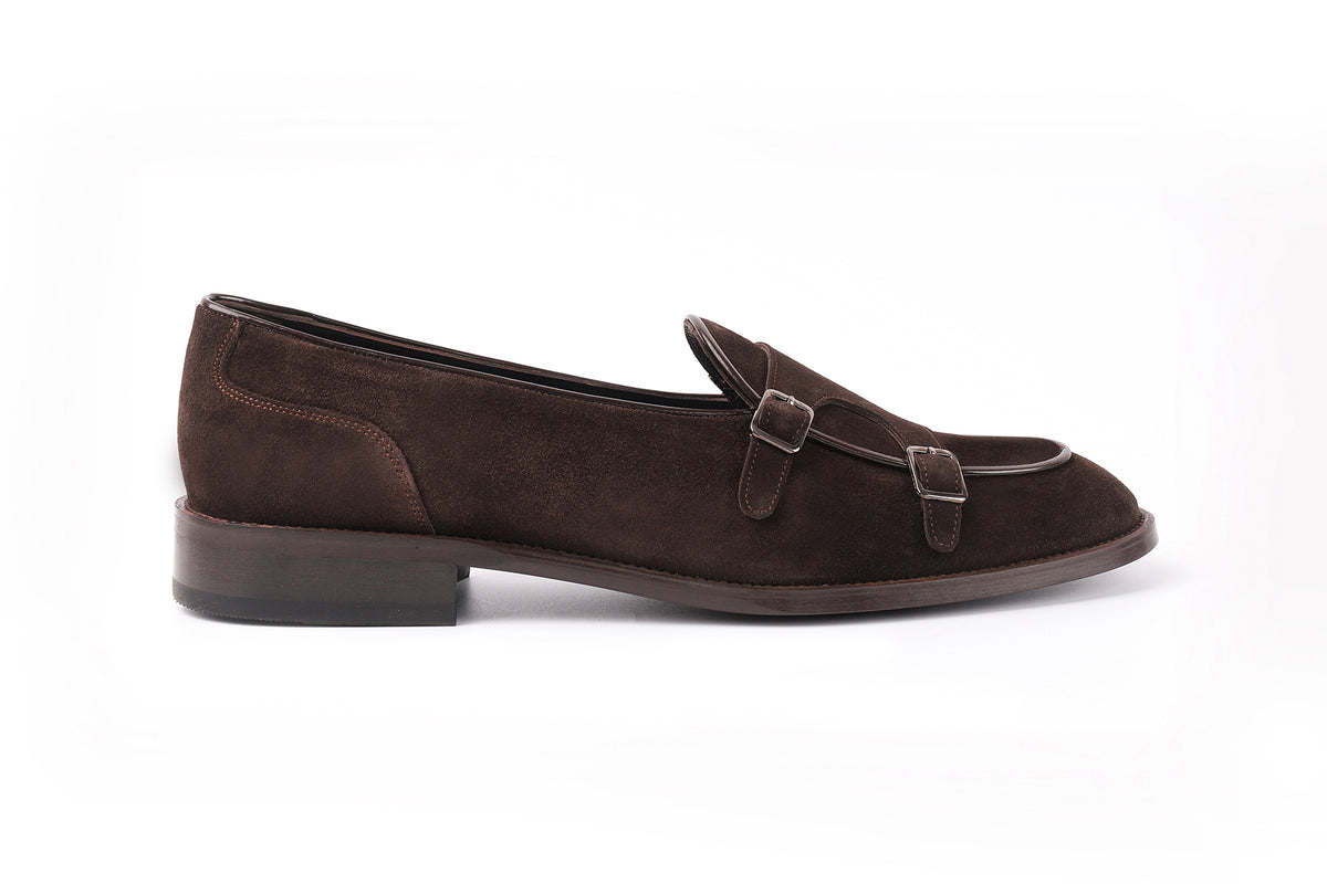 Bellville Short Cut Double Monk Loafers