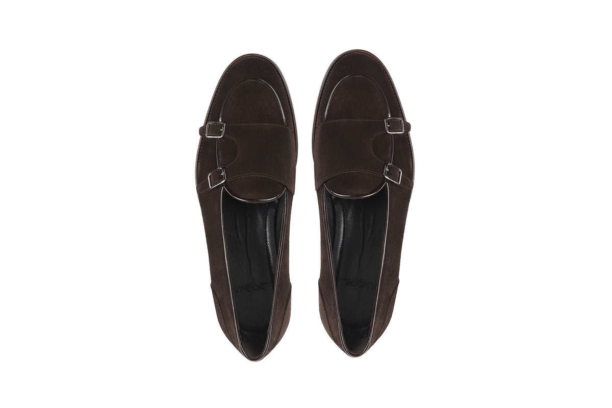 Bellville Short Cut Double Monk Loafers