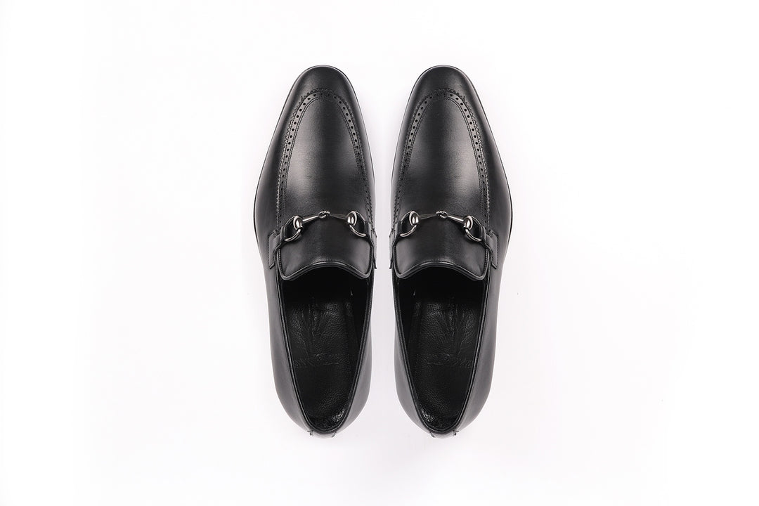 Danbury Horsebit Buckle Dress Shoes – VELLAPAIS display picture 3