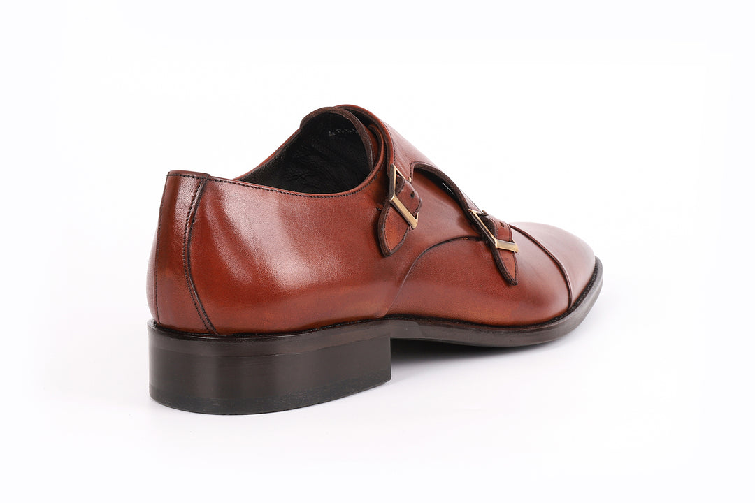 Lefors Double Monk Dress Shoes Black / 12