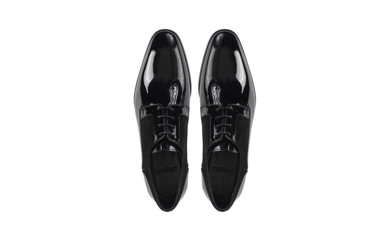 Spiga Oxford Patent Leather Dress Shoes