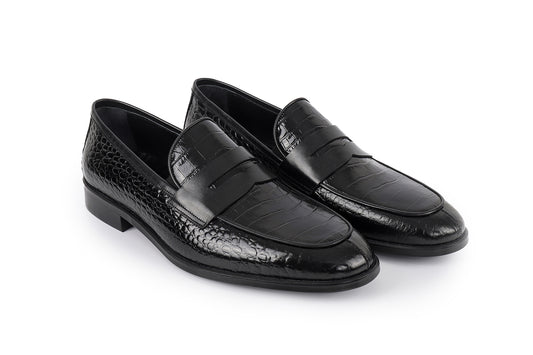 Carmine Apron Toe Penny Loafers