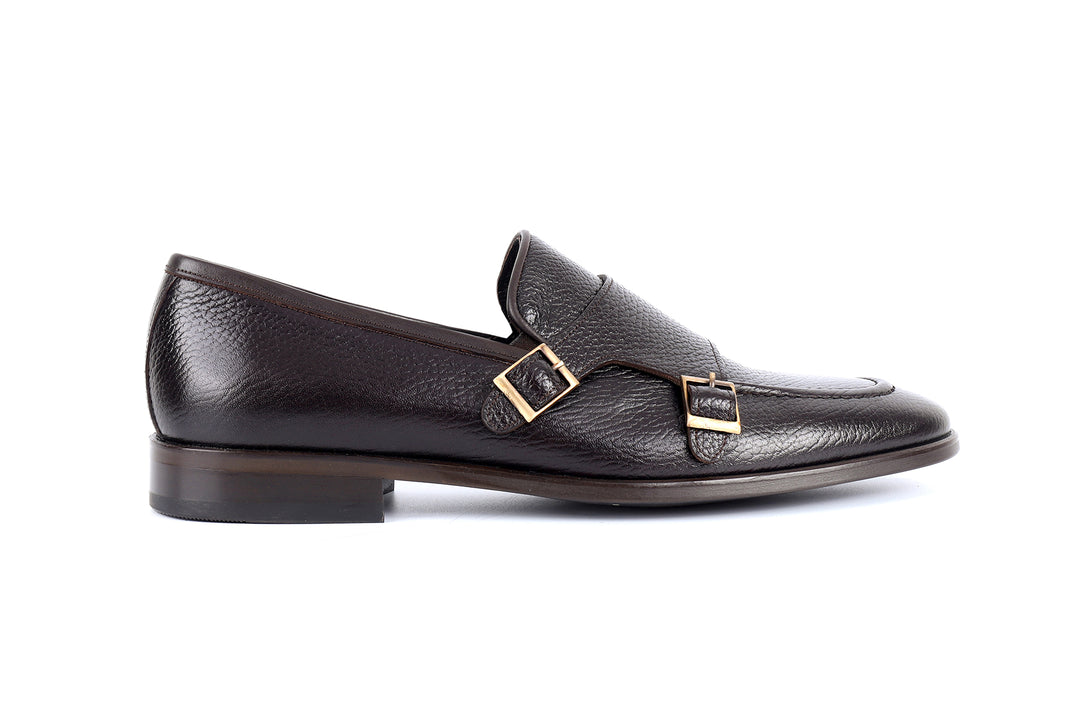 Ledonia Double Monk Loafers – VELLAPAIS display picture 1