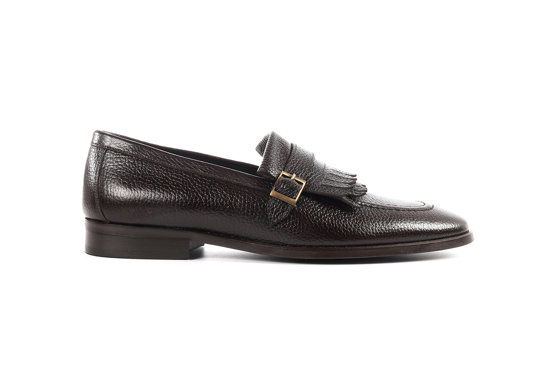 Tortoise Monkstrap Dress Shoes – VELLAPAIS display picture 1